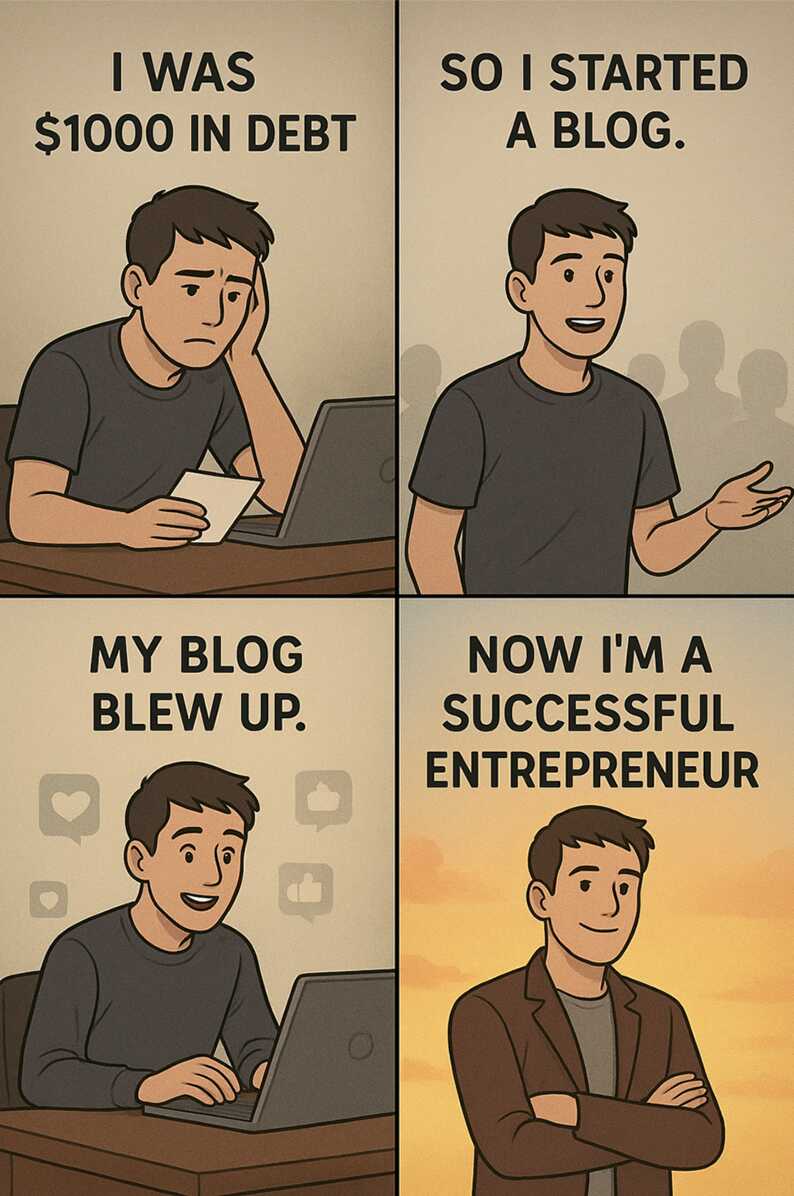 I Was $1,000 in Debt, One Blog Changed My Life