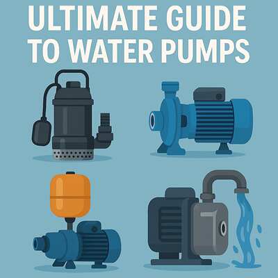 Ultimate Guide to Water Pumps: Types (submersible, centrifugal, booster, well) & How to Choose