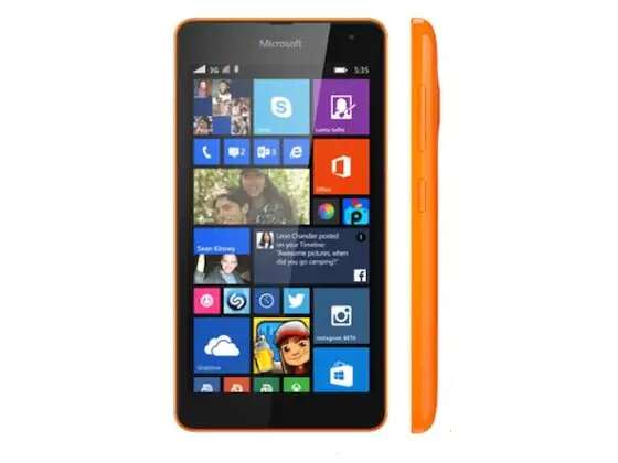 Microsoft Lumia 535 Specs