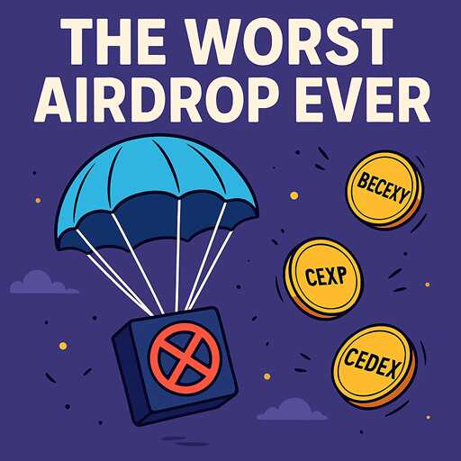 The Worst Airdrop Ever: CEXP, BECEXY from CEX.IO & CEDEX