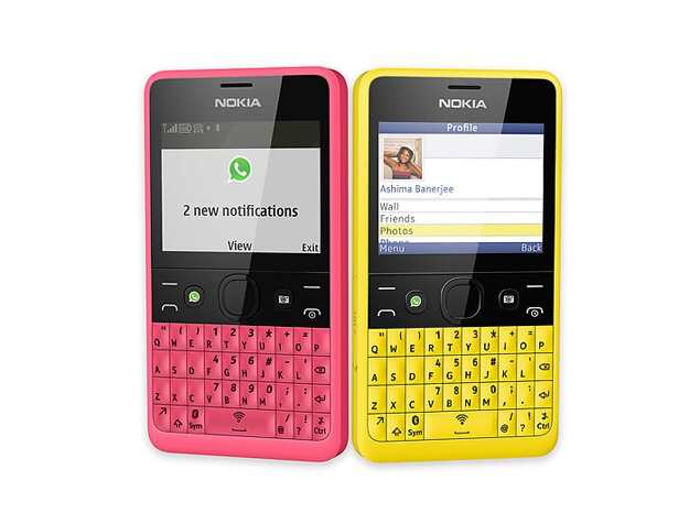 Nokia Asha 210 Specs